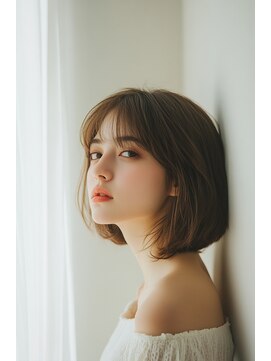 クレア 新板橋店(CREA) 小顔ボブ20代30代40代カットボブ白髪染め髪質改善/板橋赤羽