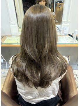 ネオリーブアイム 横浜西口店(Neolive aim) 透明感♪カーキベージュ【横浜】nana