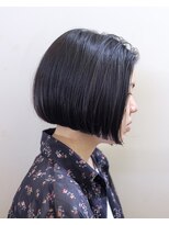 ルプラ ブリリアント(le-pla brilliant)&nbsp;センターパート/前下がりボブ/切りっぱなし/ショート/豊橋/田原