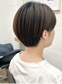丸みショートスタイル。