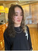 【増田】ロングウェーブパーマ