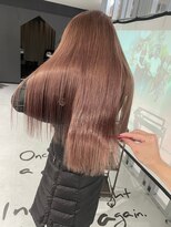 キング(K!ng)&nbsp;縮毛矯正髪質改善ハイライトレイヤーカット枚方美容室エクステ