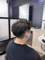 クロムトウキョウ ザ バーバー 新宿本店(CHROM TOKYO the Barber)&nbsp;無造作パーマ