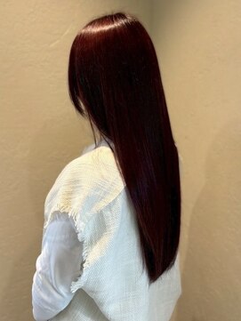 美々百花 ザスパ(美々百花 theSPA) ワインレッド 艶髪 髪質改善トリートメント 美髪 ストレート