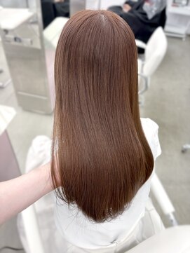 エヌアイ オモテサンドウ(ni omotesando) 明るめチョコレートブラウンカラー