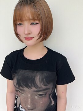 ヘアサロン フラット(Hair salon flat) 顔まわりレイヤー