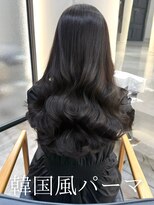 アミー 池袋(Ammy)&nbsp;コテ巻き風パーマ /韓国風パーマ/デジタルパーマ/レイヤーカット