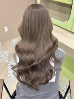 イオエ 西梅田(ioe)&nbsp;ブリーチなしカラー/髪質改善/ミルクティーベージュ/小顔ヘア