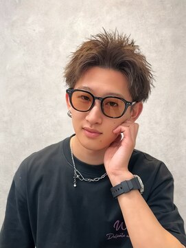 ジーナ 天神(Zina) 【Zina】メンズ/韓国/センターパート/縮毛矯正/福岡/天神/大名