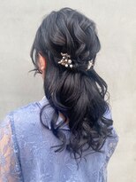 アイティーバイアルバム 藤沢店(IT by ALBUM)&nbsp;ゆるふわハーフアレンジ_エアリーロングピンクブラウン_ba505991