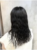 調布レディースパーマスパイラルパーマ細かめレイヤーカット強め