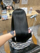 ヌープヘアーアイス(NUUP.hair ici)&nbsp;【艶髪】毛先まで潤うナチュラルストレート◎