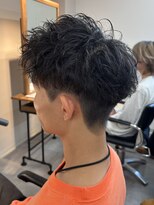 シーフ 千葉(Cyf)&nbsp;メンズパーマメンズショートツーブロックアップバング千葉駅保立