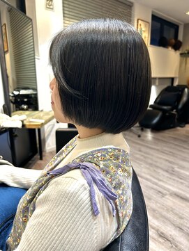 コラソン(corazon) まるみボブ+オリーブカラー