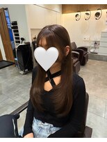 ヘアーサロン ウィング(HAIR SALON Wing) 赤坂*ブリーチなしショコラグレージュレイヤーカット韓国風