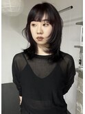 タプっと重ためレイヤーカット