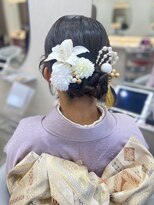 ラルム 新宿(LARME SHINJUKU)&nbsp;タイトシニヨン/カチモリヘア/ヘアセット【Kaya】