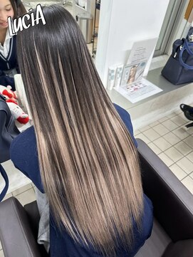 ルシア 京都河原町 烏丸(LuciA) 【レミー100%/54cm】シールエクステ80枚
