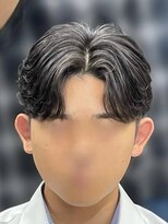 メンズヘアセンス 渋谷(MEN'S HAIR SENSE)&nbsp;ニュアンスパーマ/センターパート/メンズ/眉毛/フェザーパーマ
