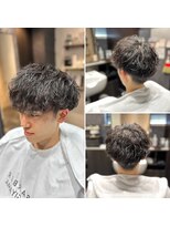バーバースギヤマ(BARBER SUGIYAMA)&nbsp;『似合わせ★』クイック+眉メンテ+デザインパーマ【浜松町】