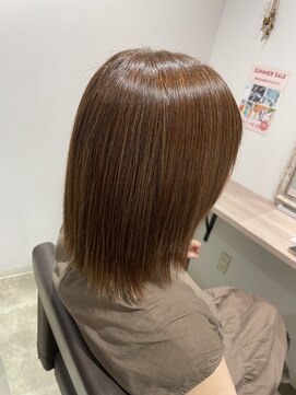 ビラデルソル マレ 長久手店(biradelsol maRe) ツヤ髪ストレート
