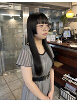 ギフトサニーサイド(gift sunny side)&nbsp;王道ぱっつん姫カット