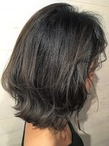 ヘアーメイク ロージー 北18条店(HAIR MAKE ROSY) 外ハネxボブxアッシュベージュ【ROSY18条】