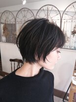 ミマール(mimar)&nbsp;ショートレイヤーブラックアッシュ