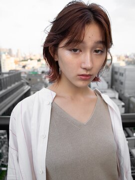 メゾンドイギー(MAISON de IGGY) ふわっと柔らかシースルーボブ◎＃モテ髪カタログ＃ボブルフ