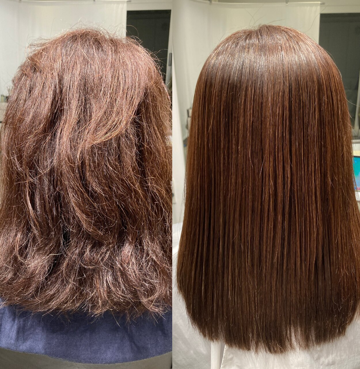 理想の艶髪にダメージレス縮毛矯正＋TOKIOトリートメント：L128634361