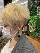 フレンズ 環状通東店(friend's)&nbsp;可愛い前下がりショートボブ丸みショート◎