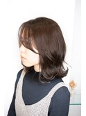 20代30代大人かわいい ミディアム そとはね くびれスタイル