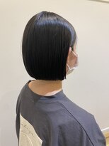 ラグ バイ シゲルカットクラブ 神田久志本店(lag) 髪質改善トリートメント、切りっぱなしボブ