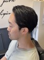 ラヴィ ニュー スタンダードバーバー 浜松町(LAVIE NEW STANDARD BARBER) 大人の渋さが滲み出る、ベーシックなバーバースタイル！！