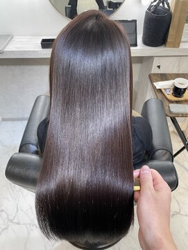 アールサロン アザブジュウバン(Rr SALON Azabu juban) ナチュラルブラウン×Rr SALON Hydro XE トリートメント