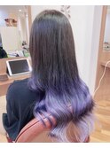 豊橋ビーシャイン★裾カラー　アメジストパープル