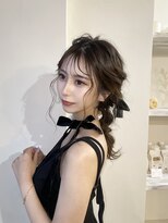 シュシュ(chouchou) アッシュブラック/chouchouスタイル/心斎橋20代30代