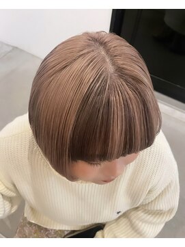 メルシー(merci.) アポロカラー×丸みボブ