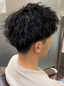 銀座マツナガ 浅草店 ツイストスパイラルパーマ/無造作/波巻き/マッシュウルフ