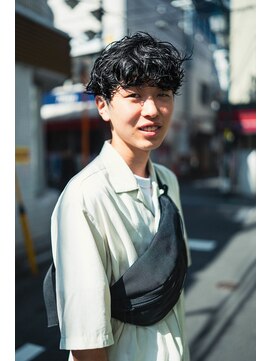 ボンド 三軒茶屋(Bond) メンズマッシュ×無造作パーマ◎三軒茶屋 RYUKI メンズカット