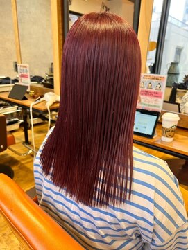 ノア 大宮店(Noa) 質感再整カラー/ミルクティーベージュ/カット+カラー/大宮