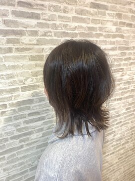 ラッソヘアー(Lasso hair) フェイスラインインナーカラー