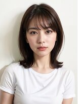 ニスル 上尾店(NISURU)&nbsp;似合わせカット/大人ガーリー/ダークアッシュ/着物/上尾/上尾駅