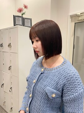 ケシキ大名(keshiki) 王道人気!あご下切りっぱなしBOB