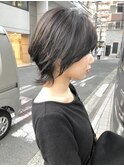 【YUYA】マッシュウルフ_ウルフ女子_横浜ウルフ_ショートウルフ
