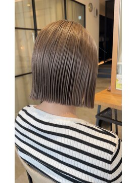 ヘアーエスクールステラ(hair S.COEUR stella) ヘイリーボブ/ アッシュベージュ