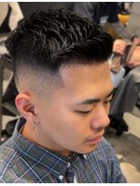 フランクス バーバー ウエストトウキョウ 吉祥寺店(FRANK’S BARBER WEST TOKYO)&nbsp;アップバングハイスキンフェード