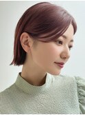 cote ボブ　ショートボブ　切りっぱなしボブ　平行ボブ