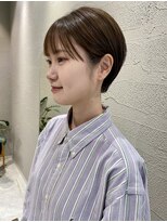 サロンアオ(salon ao) salon ao リアルスタイル　耳掛けマッシュショート