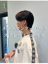 クーラアオヤマ(Cura Aoyama) 毛流れ縮毛/ダウンパーマ/メンズ縮毛矯正/センターパート